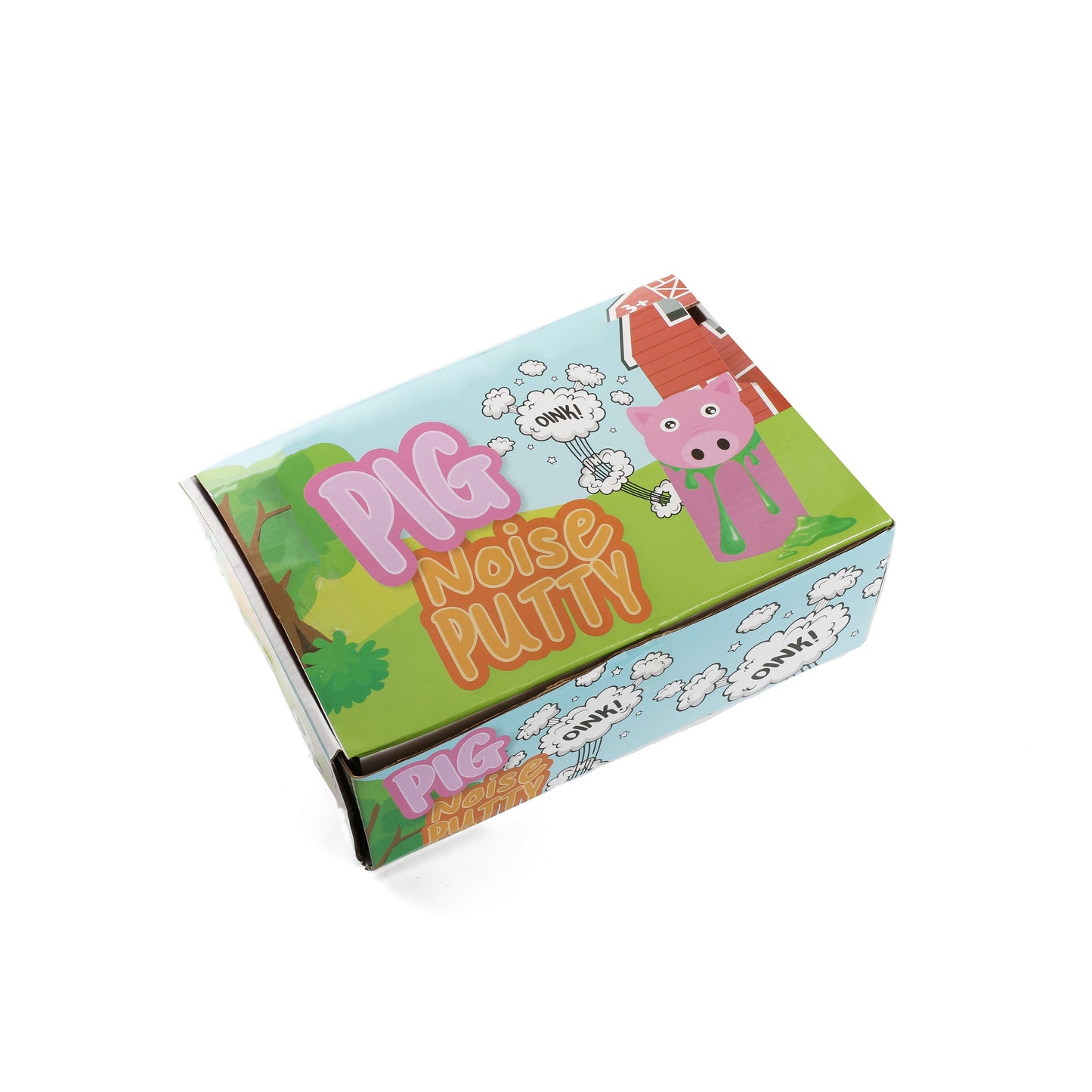 PIG NOISE PUTTY. SIZE OF TUB IS 8x5.5cm